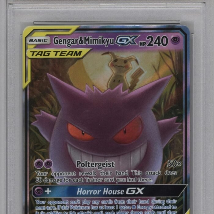 PSA 10 Gengar & Mimikyu GX Tag Team Team Up Ultra Rare