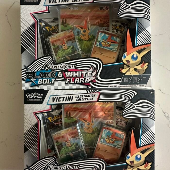 Pokemon Black Bolt/White Flare Unova SV10.5 Victini Illustration Collection New