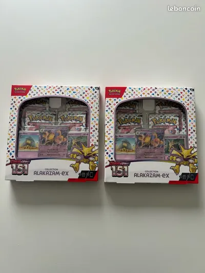 Pokemon TCG Scarlet & Violet 151 Alakazam Ex Collection NEW SEALED wear bOX