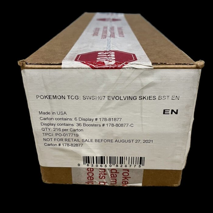 Evolving Skies Booster Box Sealed Case