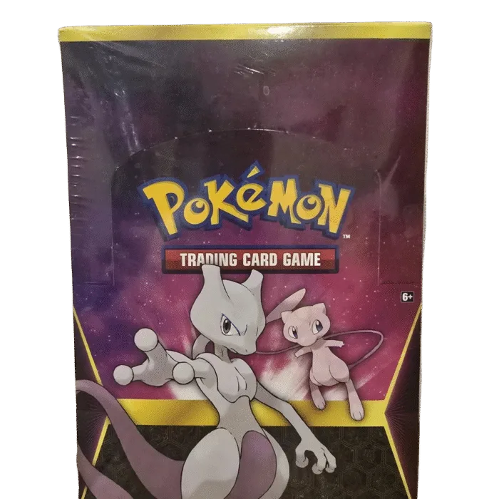 Hidden Fates Pin Collection Mew & Mewtwo Case 8 Boxes Display