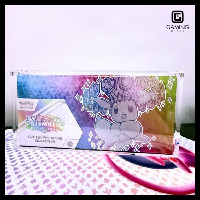 In Stock] Prismatic Evolutions Eevee Super-Premium Collection Acrylic Case