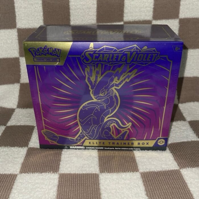 Pokémon TCG: Scarlet and Violet Elite Trainer Box - Miraidon Purple
