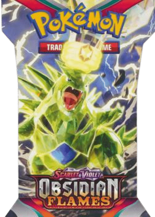 Obsidian Flames Sleeved Pack