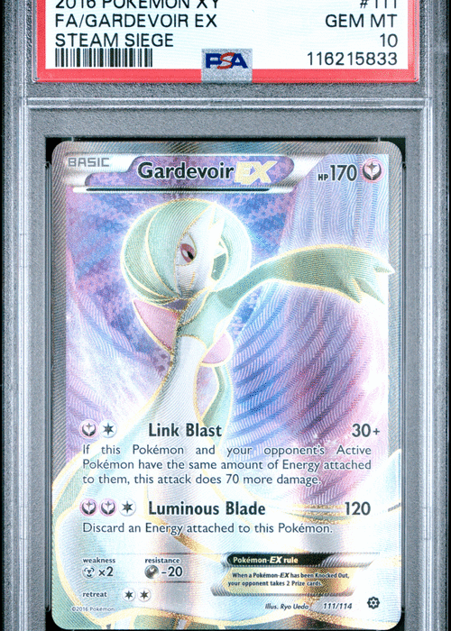 PSA 10 FA/GARDEVOIR EX STEAM SIEGE