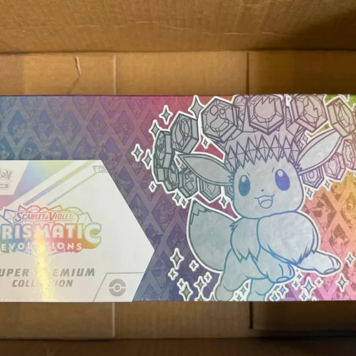 Pokemon Scarlet and Violet SV8.5 Prismatic Evolutions Super-Premium Collection