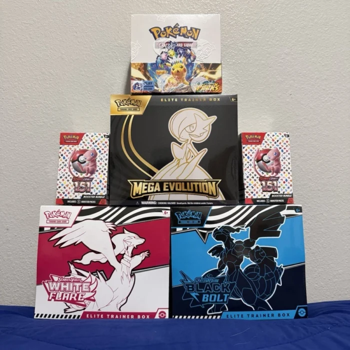 Pokemon TCG: Factory Sealed Collection Lot🔥 (3x ETB's 2x BBD 1x BBX)