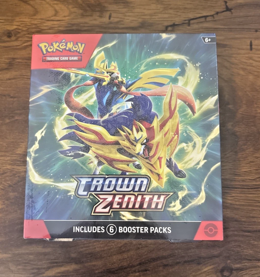 Pokemon TCG Crown Zenith Booster Bundle - 6 Packs - Brand New Factory Sealed