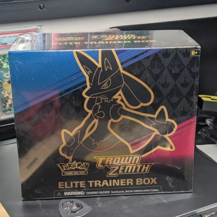 SEALED Pokemon TCG Sword & Shield Crown Zenith ETB Elite Trainer Box NEW