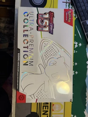 Pokemon TCG Scarlet & Violet 151 Ultra Premium Mew Collection New Sealed