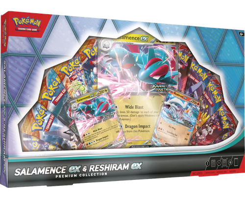 Salamence EX Reshiram EX Premium Collection Box
