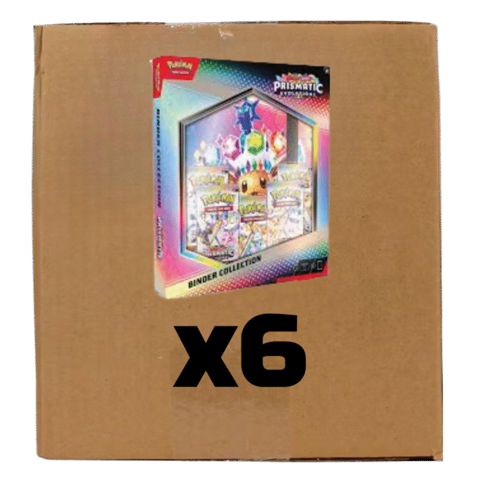 Sealed Case Prismatic Evolutions Binder Collection Box
