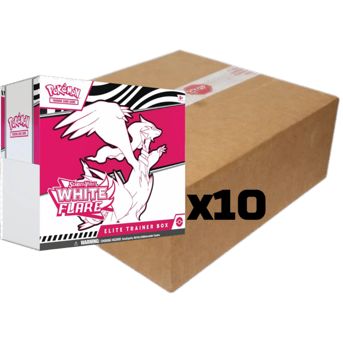 Sealed Case White Flare ETB