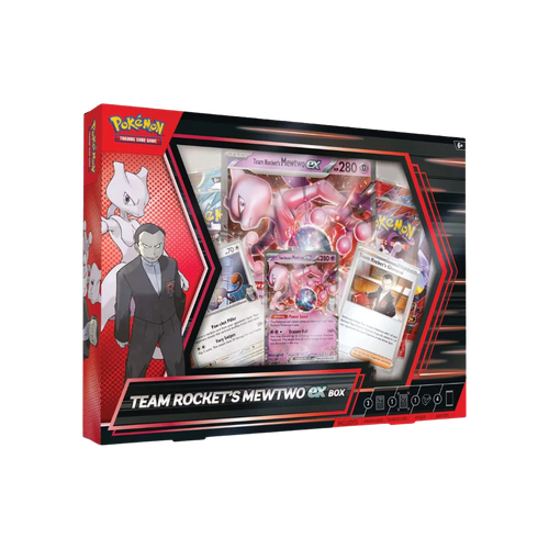 Team Rocket's Mewtwo EX Box