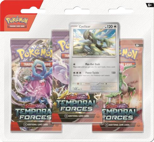 Temporal Forces 3 Pack Blister with Cyclizar Promo